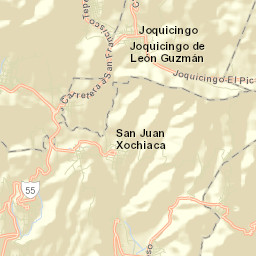 San Simonito Street Map