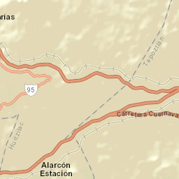 Coajomulco Street Map