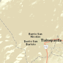 Tlalnepantla Street Map