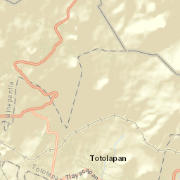 Totolapan Street Map