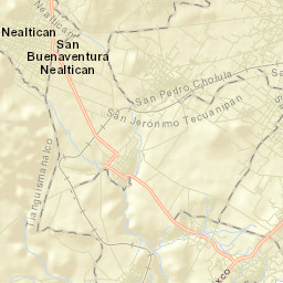 Zacapechpan Street Map