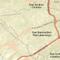 Santa Martha Hidalgo Street Map