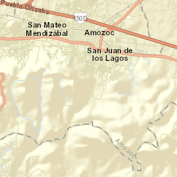 Amozoc de Mota Street Map