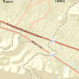 Santa María Nenetzintla Street Map