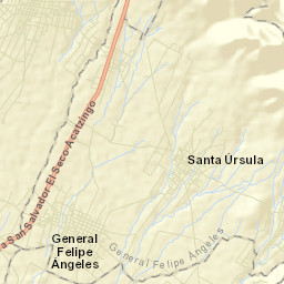 General Felipe Ángeles Street Map
