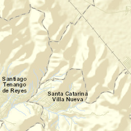Santiago Tenango Street Map