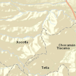 Chocamán Street Map