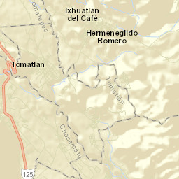 Ixcapantla Street Map