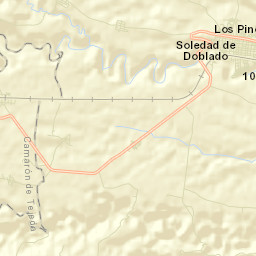 Soledad de Doblado Street Map