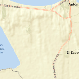 Antón Lizardo Street Map