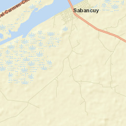 Sabancuy Street Map