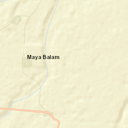 Maya Balam Street Map