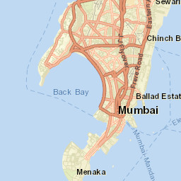 Nariman Point Street Map
