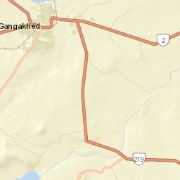 Gangakher Street Map