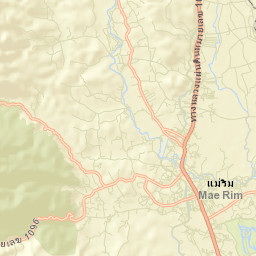 Amphoe Mae Rim Street Map