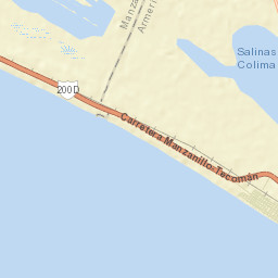 Cuyutlán Street Map