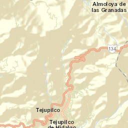 Rincón de Jaimes Street Map