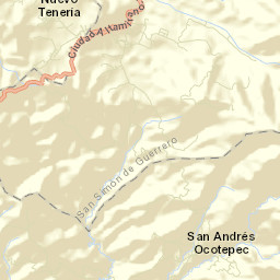 San Andrés Ocotepec Street Map
