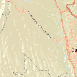Fraccionamiento Lomas de Ahuatlán Street Map