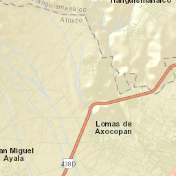 San Martín Tlapala Street Map
