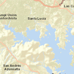 Santa María Guadalupe Tecola Street Map
