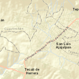 San Buenaventura Street Map