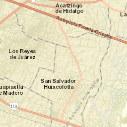 Tlaixpan Street Map