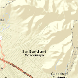 San Bartolomé Street Map