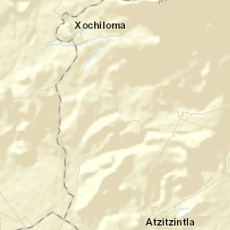 Atzitzintla Street Map