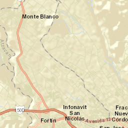 Fraccionamiento los Álamos Street Map