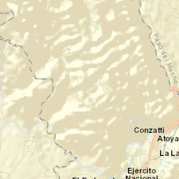 Atoyac Street Map