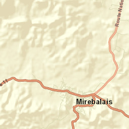 Mirebalais Street Map