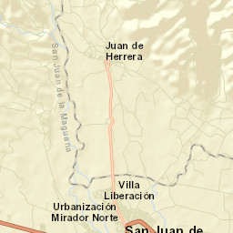 Juan de Herrera Street Map