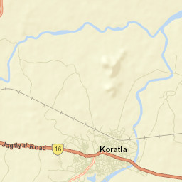 Koratla Street Map