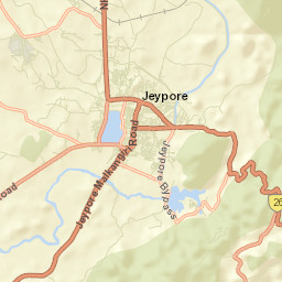 Jeypore Street Map