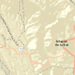 Ixtapan de la Sal Street Map