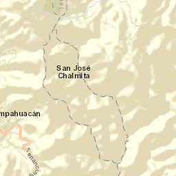 San José Chalmita Street Map