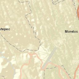 Unidad Habitacional José María Morelos y Pavón Street Map