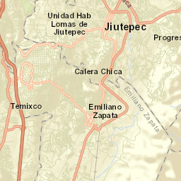 Calera Chica Street Map