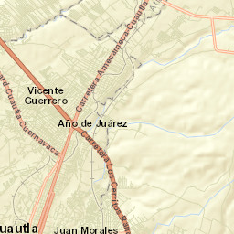 Tierra Larga (Campo Nuevo) Street Map