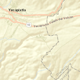 Yecapixtla Street Map