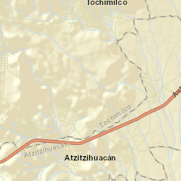 Tochimilco Street Map