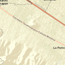 Jesús Nazareno Street Map