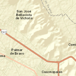 Bellavista de Victoria (San José Bellavista) Street Map