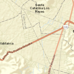 Cuesta Blanca Street Map