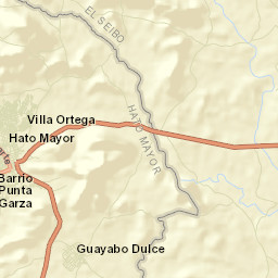 Hato Mayor del Rey Street Map