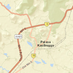 Palasa Street Map