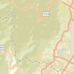 Chiang Mai Street Map