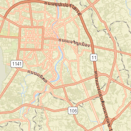 Chiang Mai Street Map