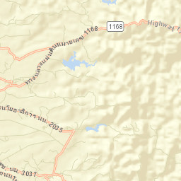 Amphoe Phu Phiang Street Map